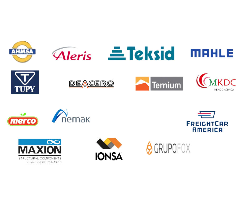 Logos de clientes y proveedores de Intermetals