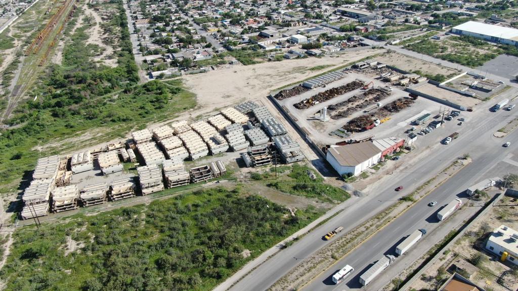 Vista aérea de las instalaciones de procesamiento de Intermetals